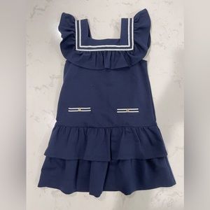 Janie and Jack navy blue dress